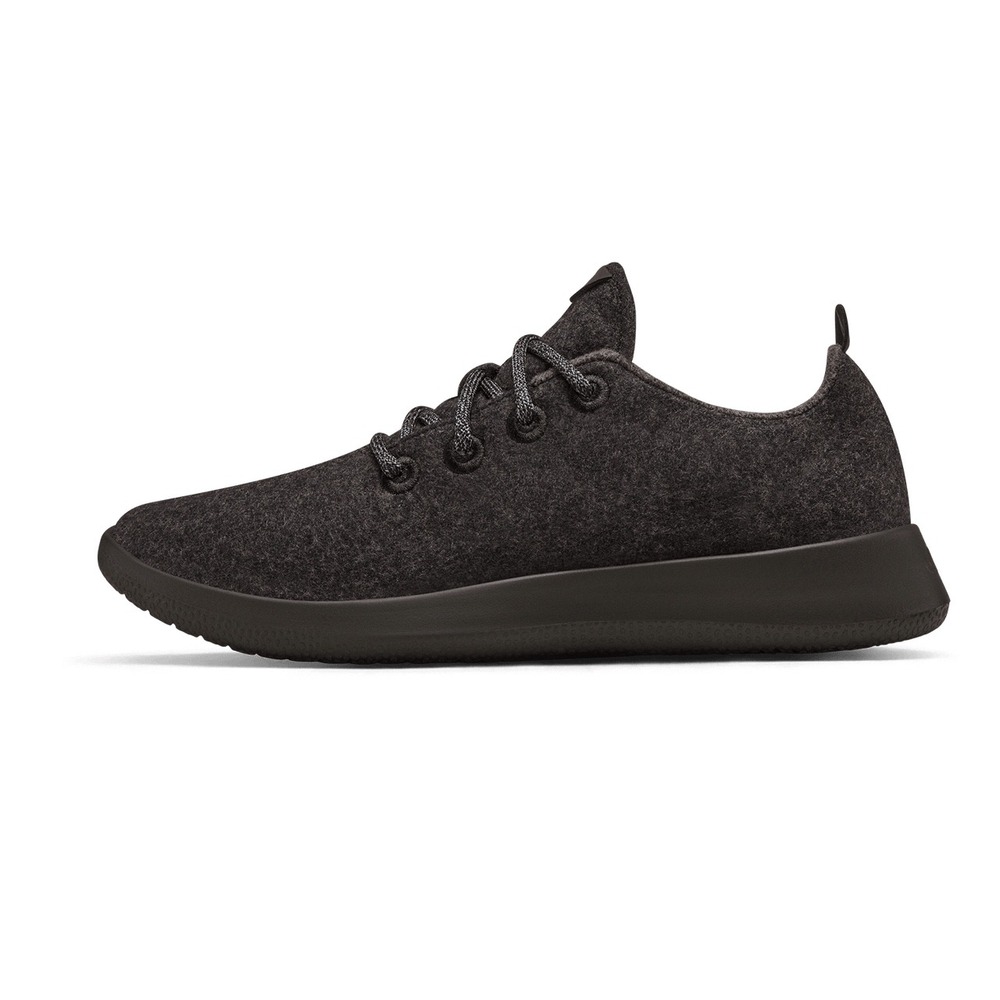 Allbirds Wool Runners Athletic Shoes Women's Size 9 Natural Black